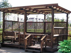 百年木業(yè)專業(yè)供應廣西防腐木花架 國產(chǎn)防腐木花架